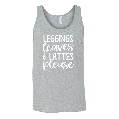 Leggings Leaves & Lattes Please Shirt Unisex - Image 2