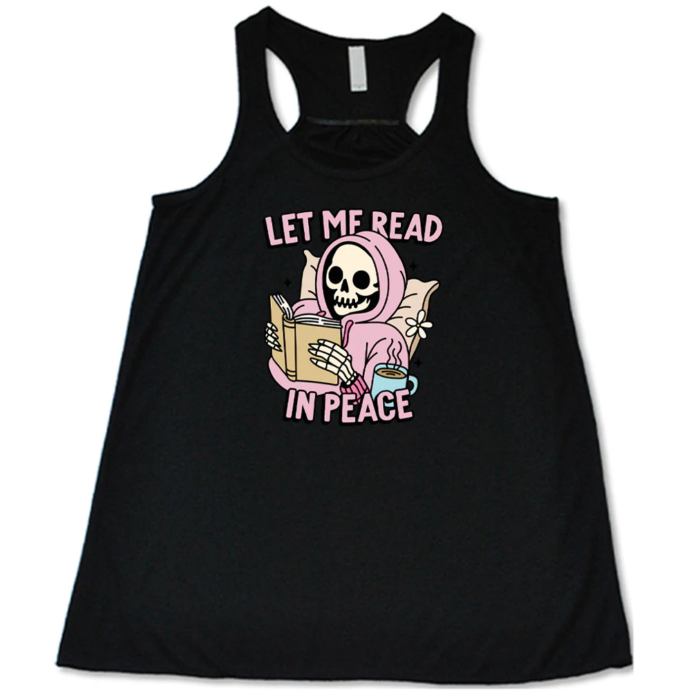 Let Me Read In Peace Shirt - Image 2
