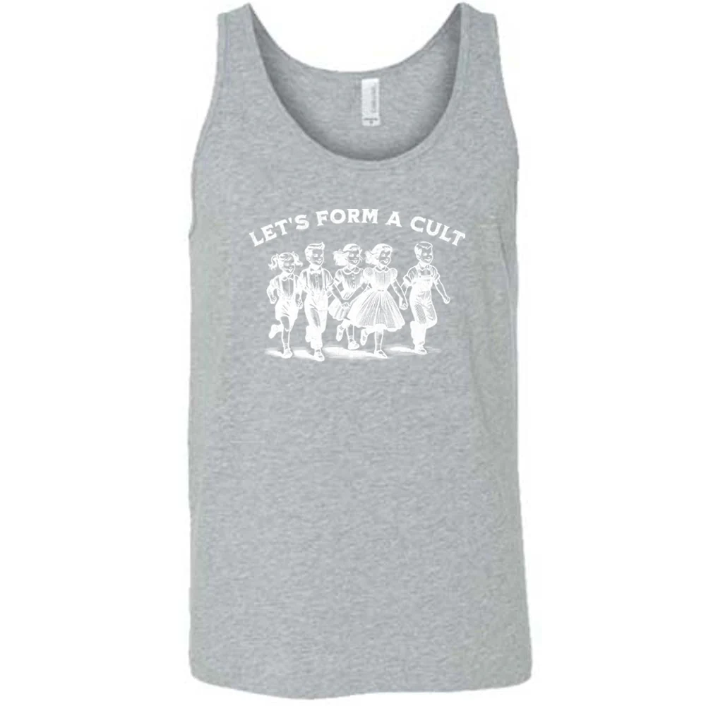 Let's Form A Cult Shirt Unisex - Image 8
