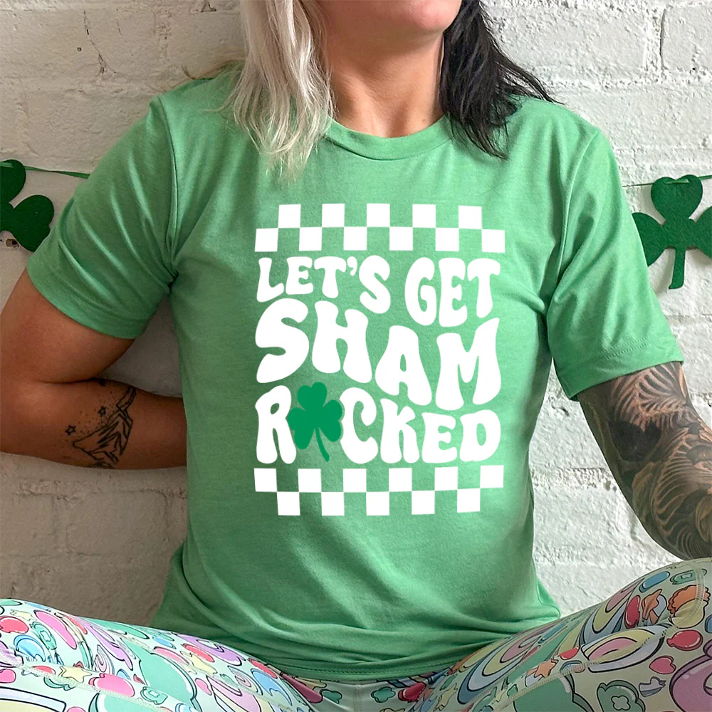 Let's Get Shamrocked Shirt Unisex - Image 3