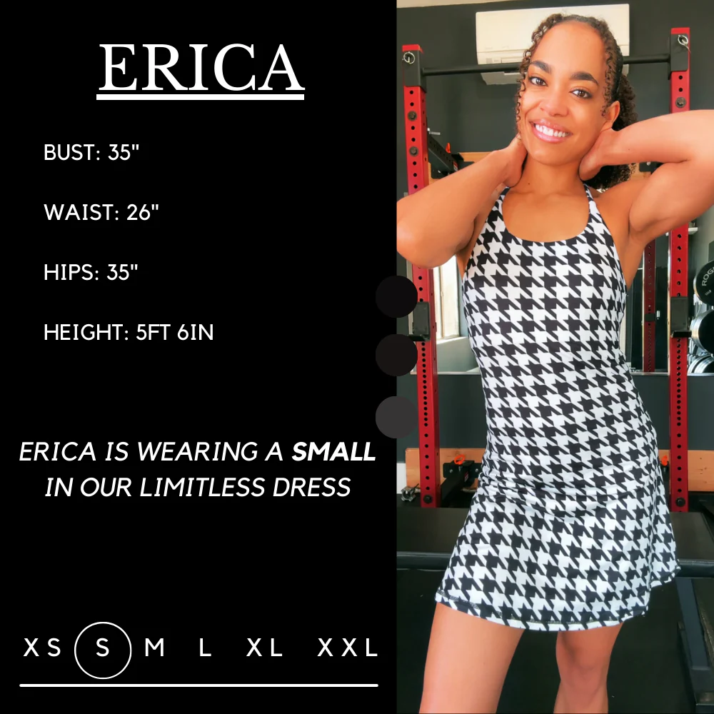 Limitless Dress | Checkmate Houndstooth - Image 6