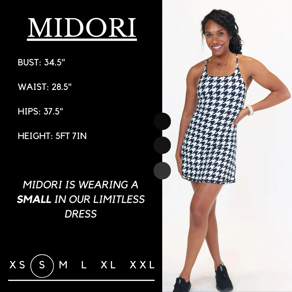 Limitless Dress | Checkmate Houndstooth - Image 7