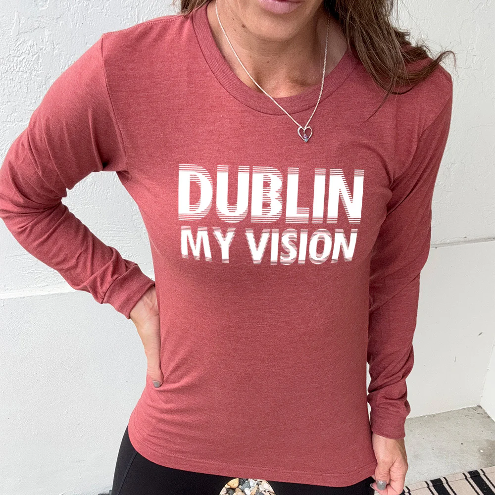Long Sleeve Tee | Dublin My Vision - Image 8