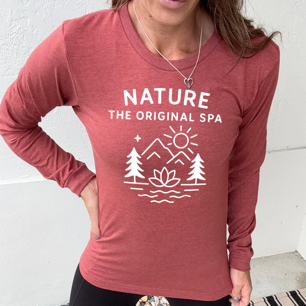 Long Sleeve Tee | Nature The Original Spa - Image 8
