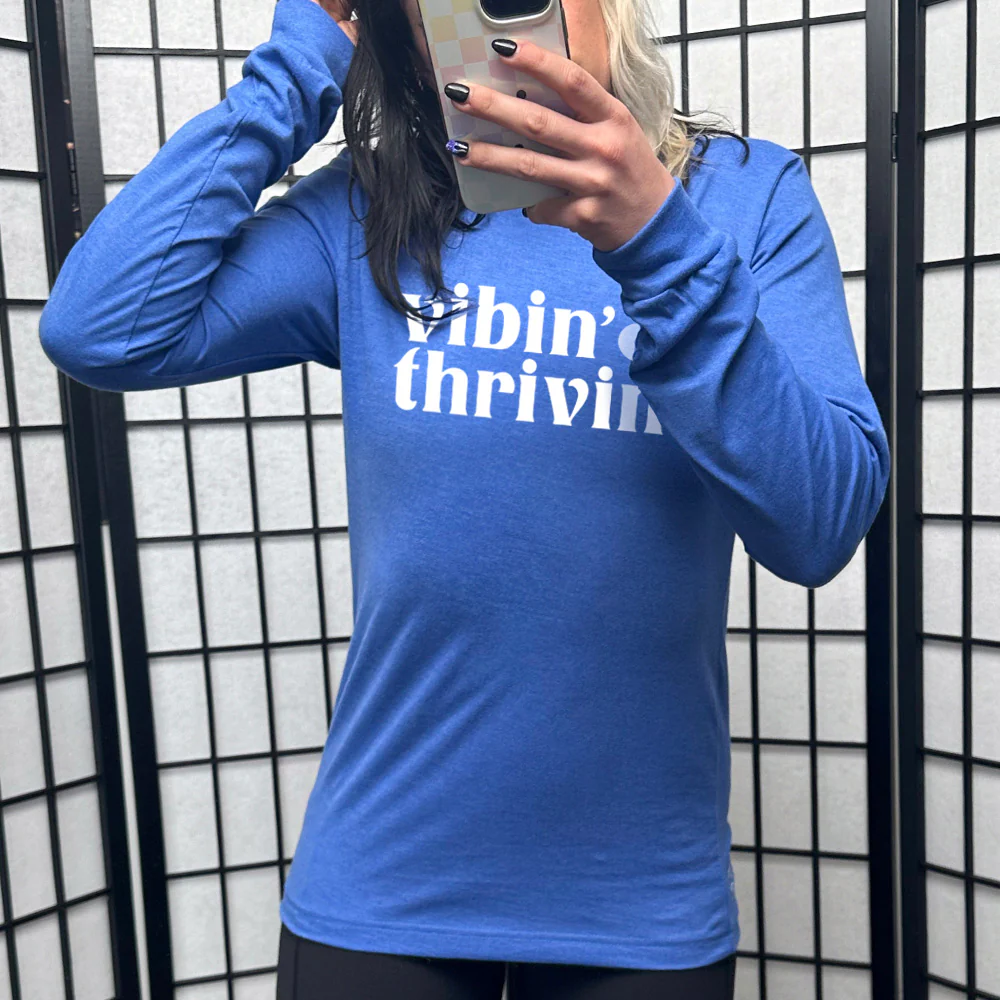 Long Sleeve Tee | Vibin & Thrivin - Image 3