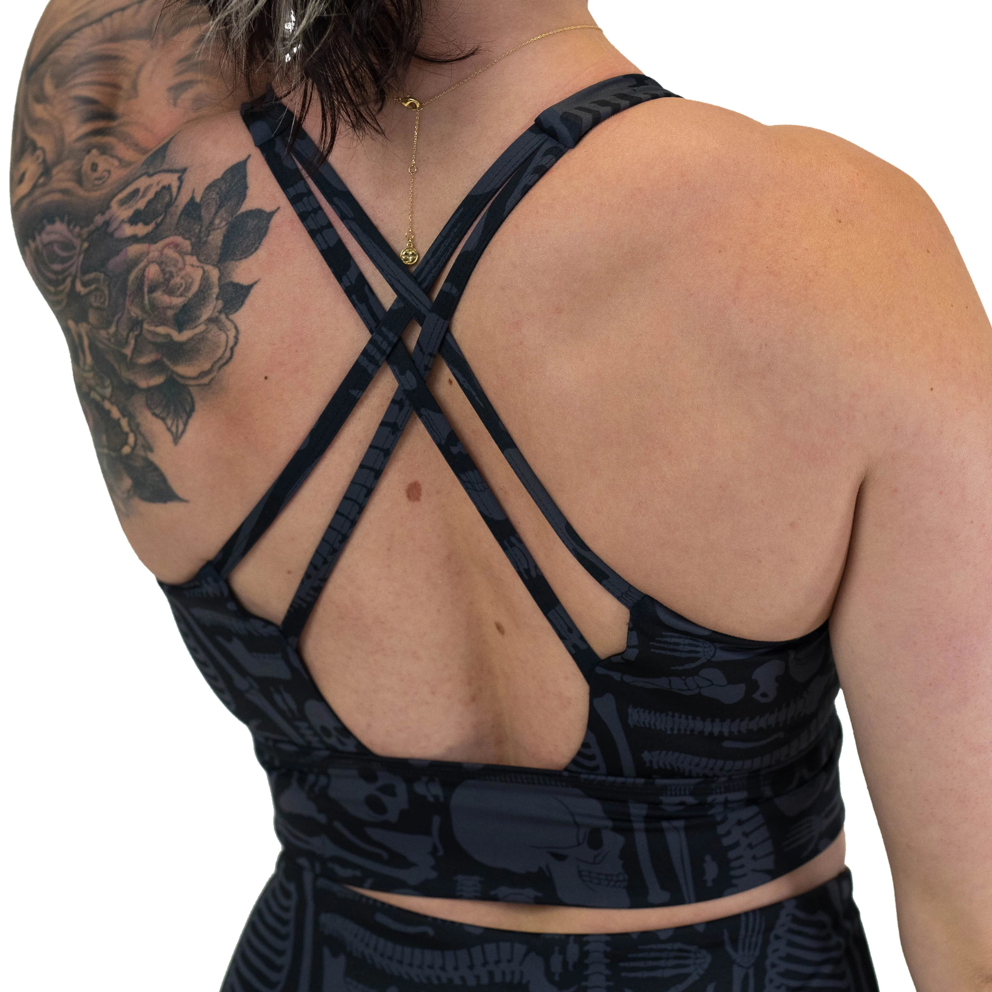 Longline Bra | Baddie To The Bone - Image 2
