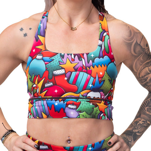 Longline Bra | Christmas Smash - Image 3