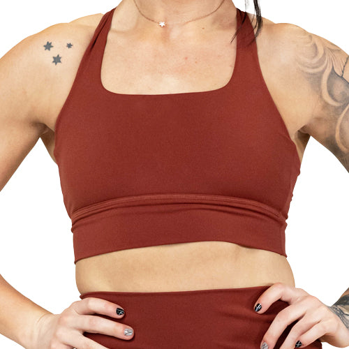 Longline Bra | Cinnamon - Image 3