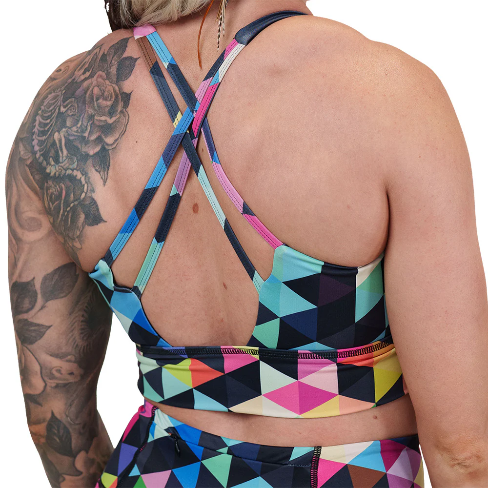 Longline Bra | Color Block - Image 2