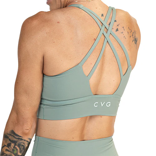 Longline Bra | Eucalyptus - Image 2