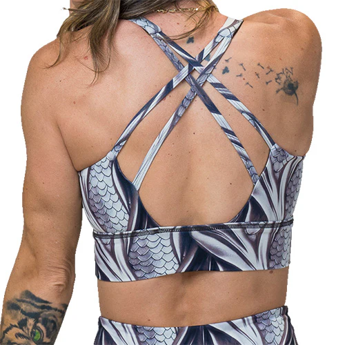 Longline Bra | Iron Scale - Image 2