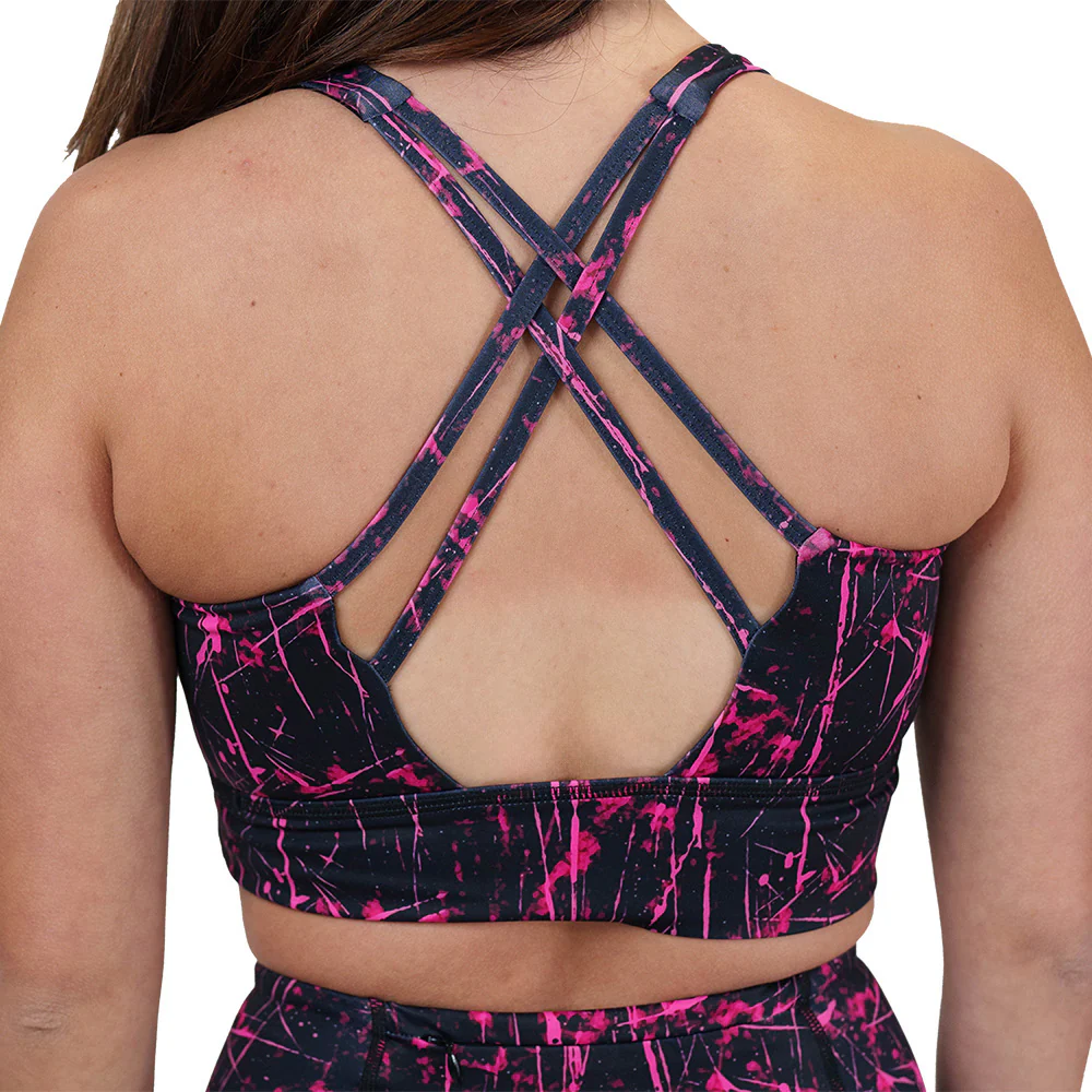 Longline Bra | Paint It Punk - Image 2