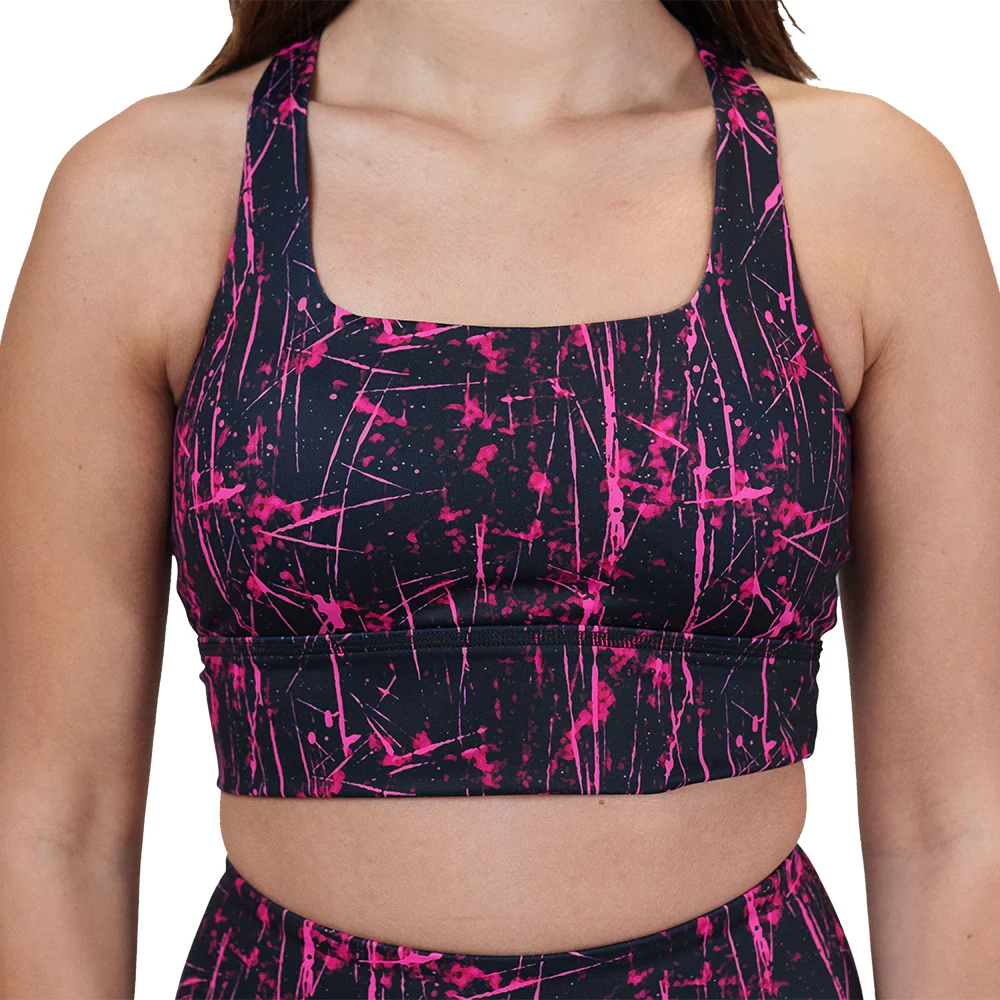 Longline Bra | Paint It Punk - Image 3