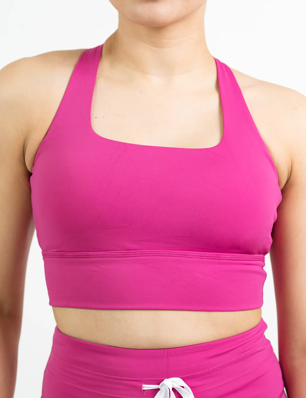 Longline Bra | Power Pink Omni - Image 3