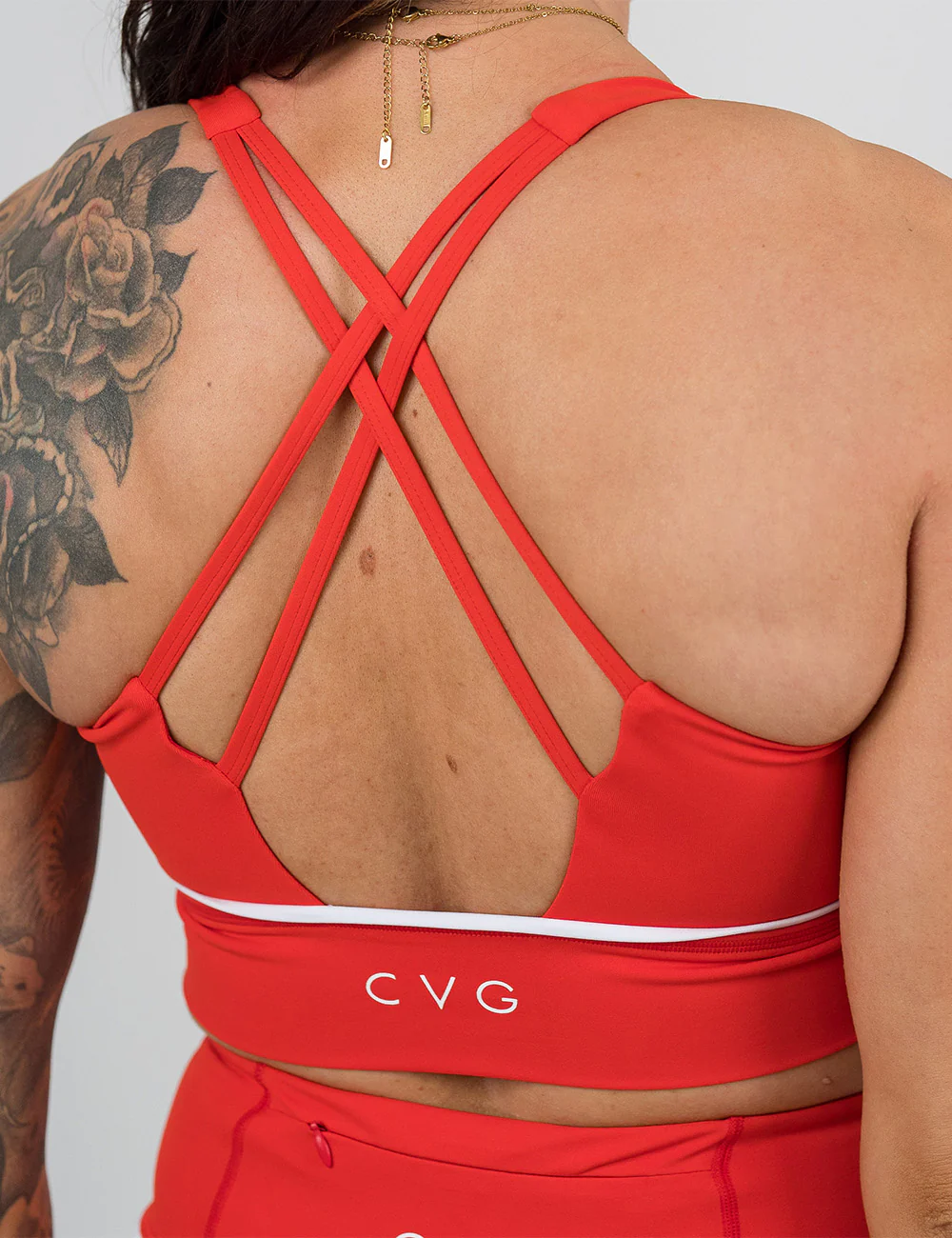 Longline Bra | Red Alert - Image 2