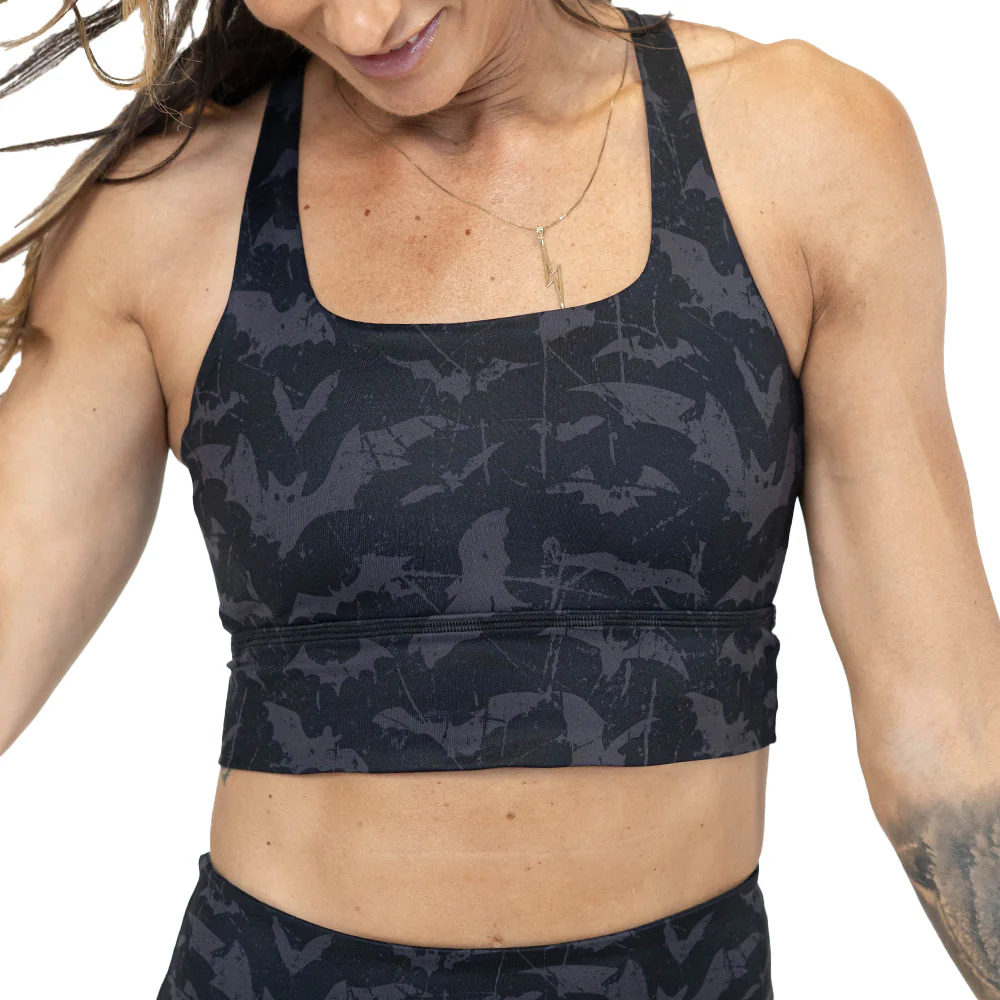 Longline Bra | Shadow Bats