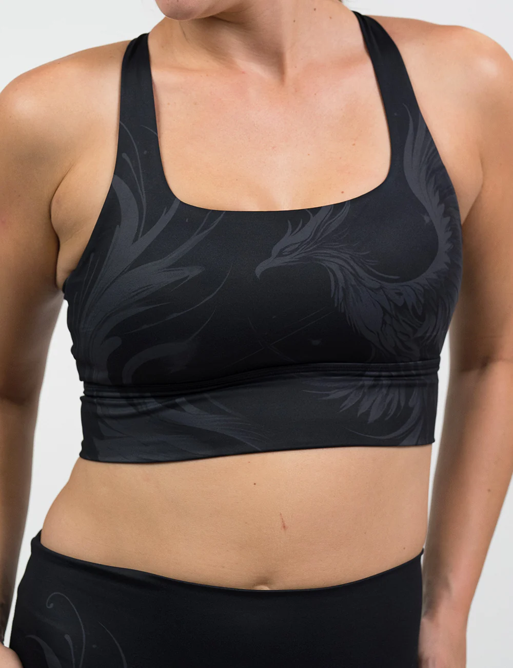 Longline Bra | Shadow From The Ashes