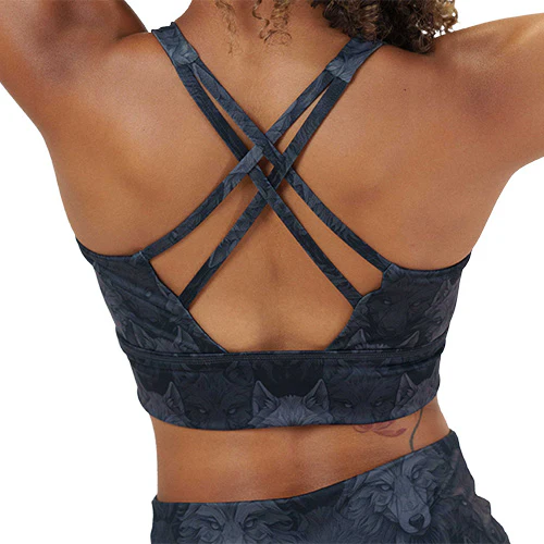 Longline Bra | Shadow Wolves - Image 2