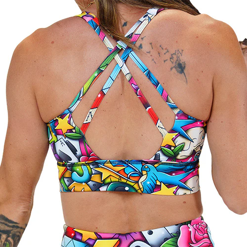 Longline Bra | Tattoo Smash - Image 2