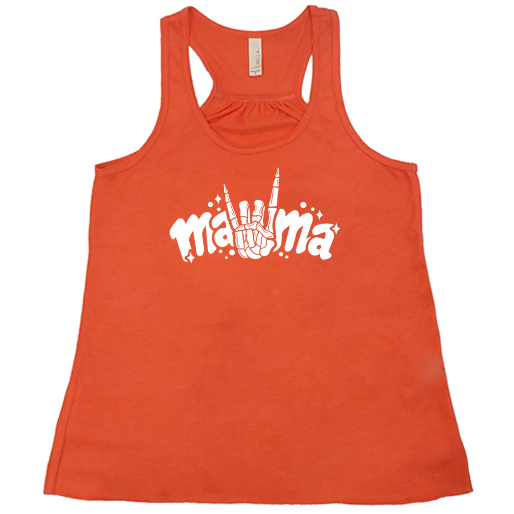 Mama Skeleton Horns Shirt - Image 4