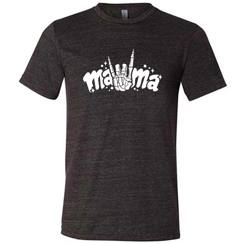 Mama Skeleton Horns Shirt Unisex