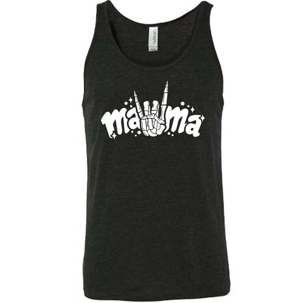 Mama Skeleton Horns Shirt Unisex - Image 2