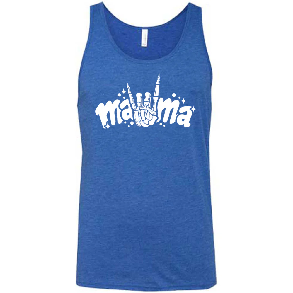 Mama Skeleton Horns Shirt Unisex - Image 4