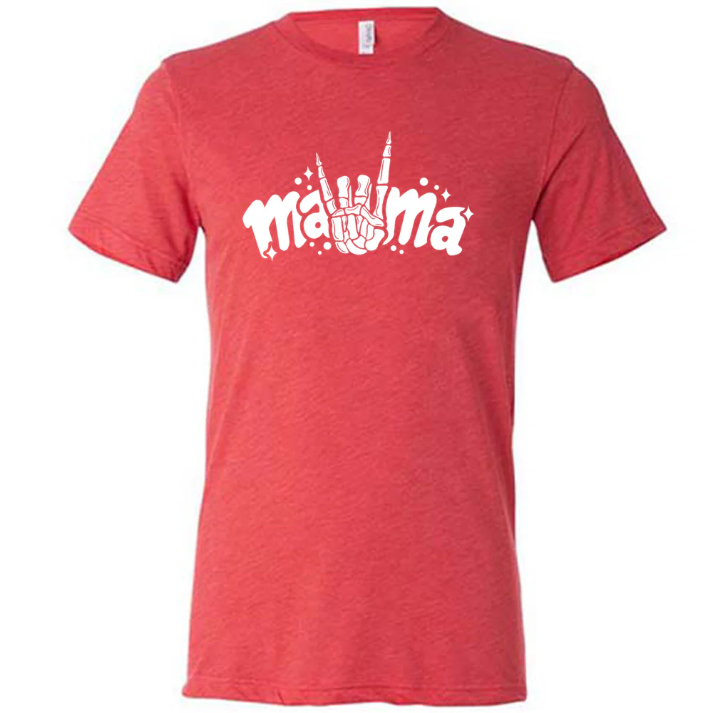 Mama Skeleton Horns Shirt Unisex - Image 7
