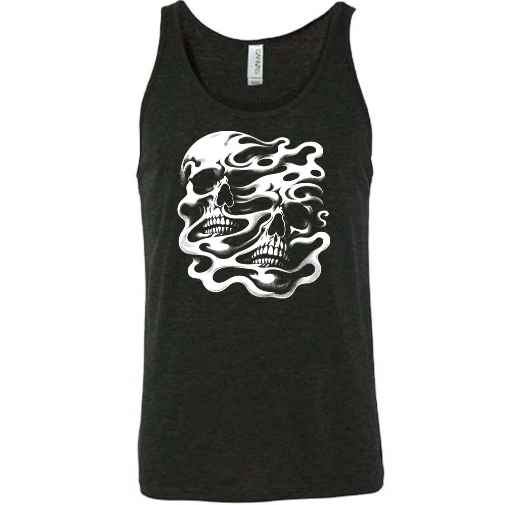 Melting Skulls Shirt Unisex - Image 2