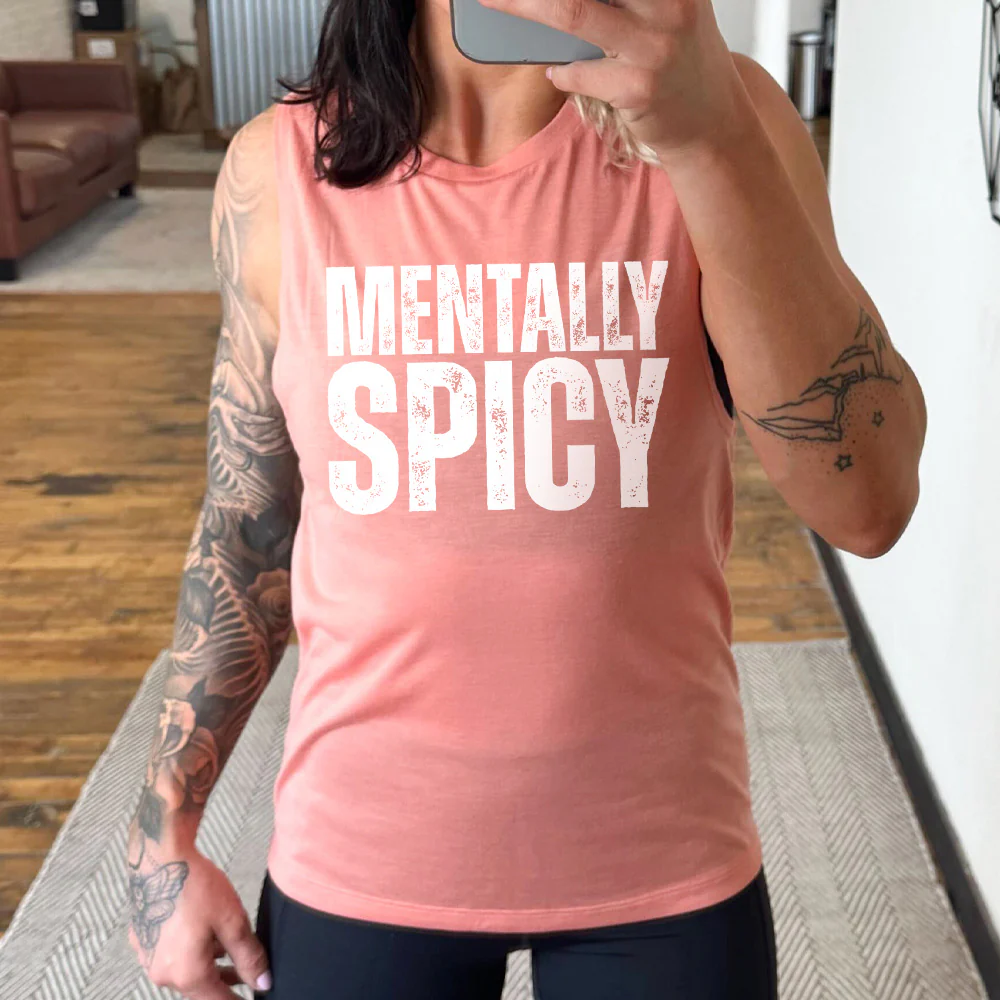 Mentally Spicy Muscle Tank - Image 3