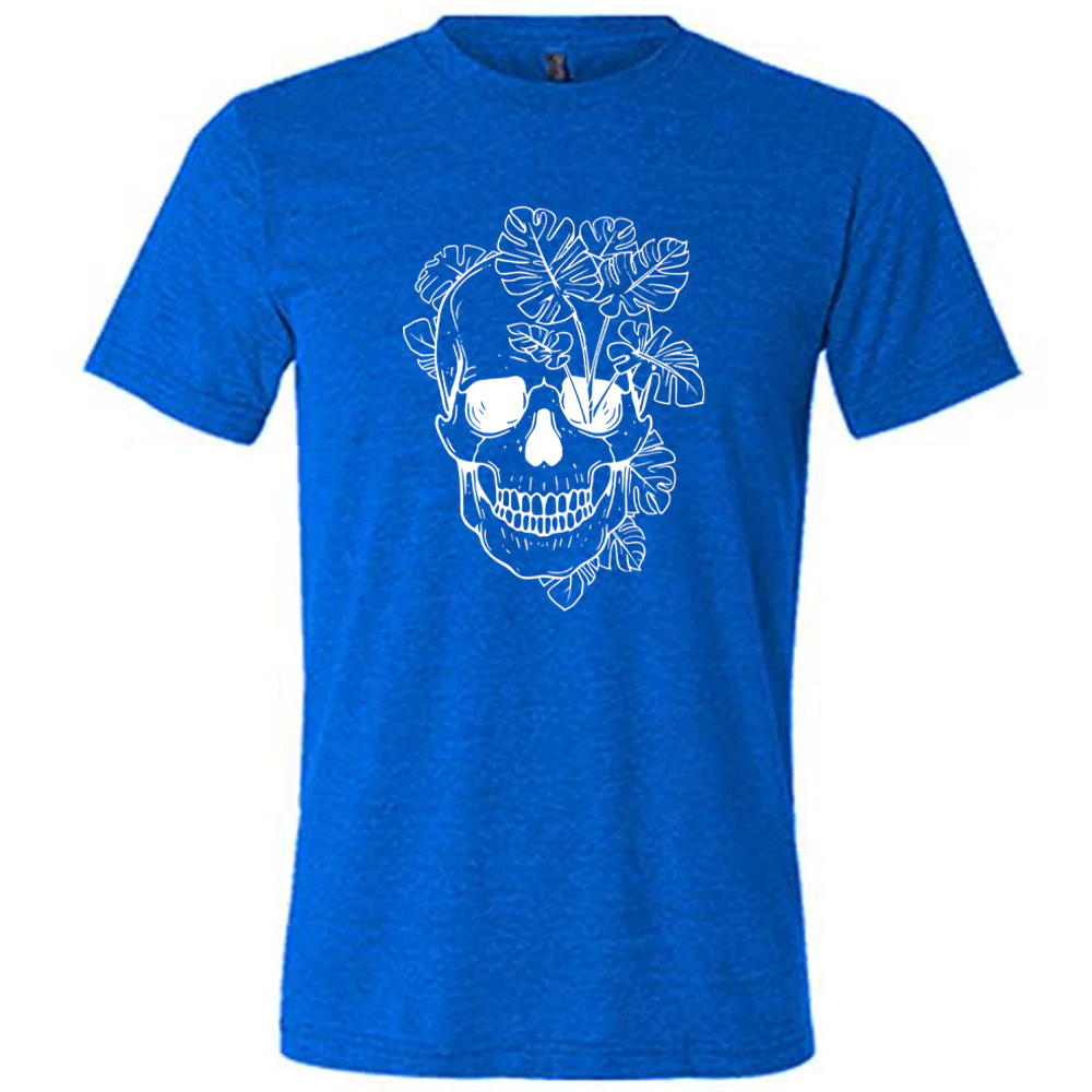 Monstera Plant Skull Shirt Unisex - Image 5