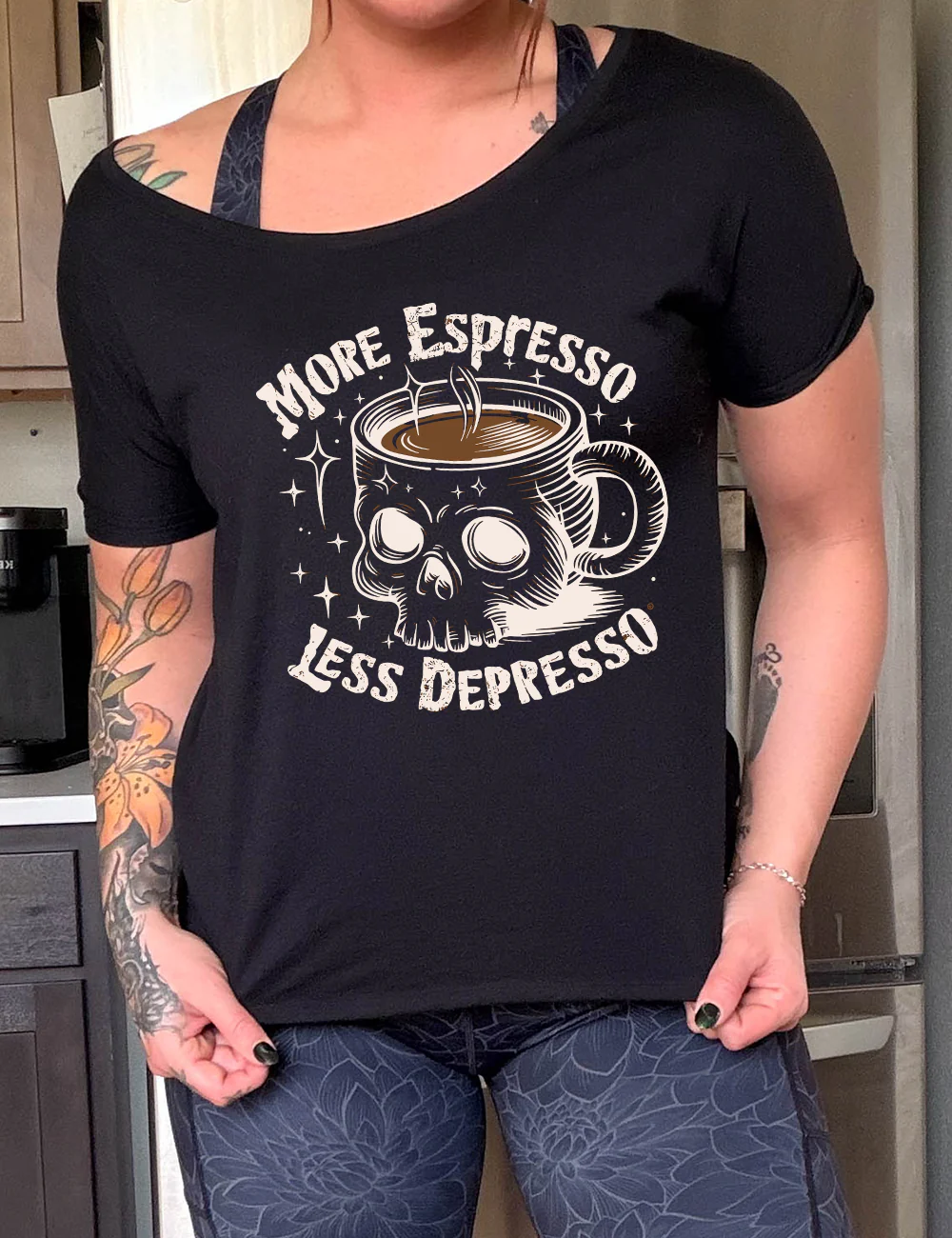 More Espresso Less Depresso | Slouchy Tee