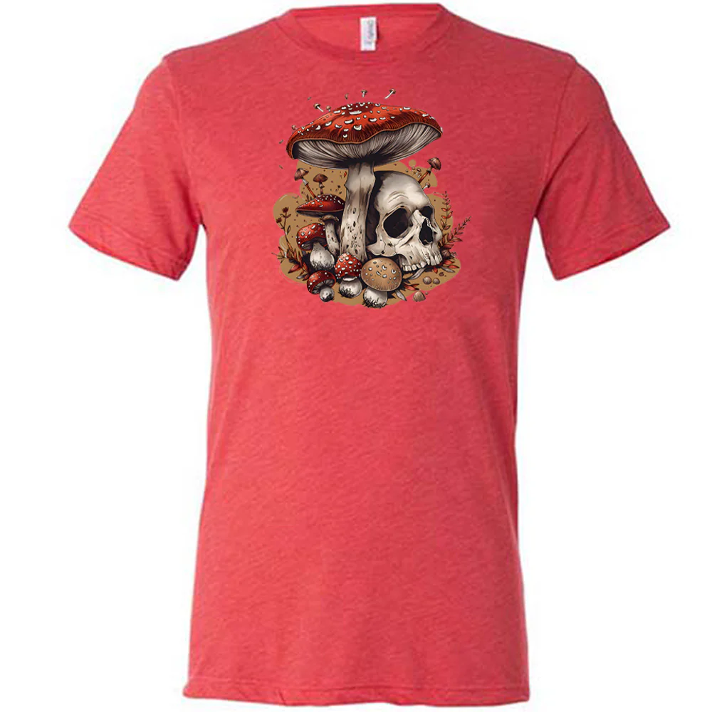 Mushroom Skull Shirt Unisex - Image 3