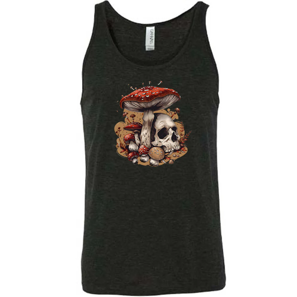 Mushroom Skull Shirt Unisex - Image 4