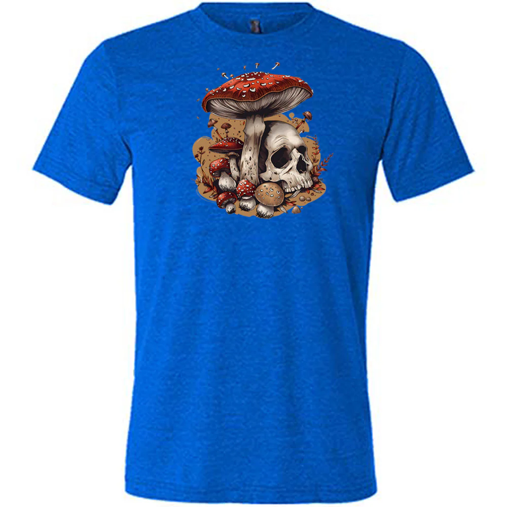 Mushroom Skull Shirt Unisex - Image 5