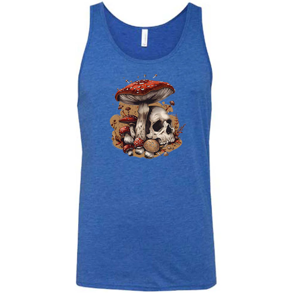 Mushroom Skull Shirt Unisex - Image 6