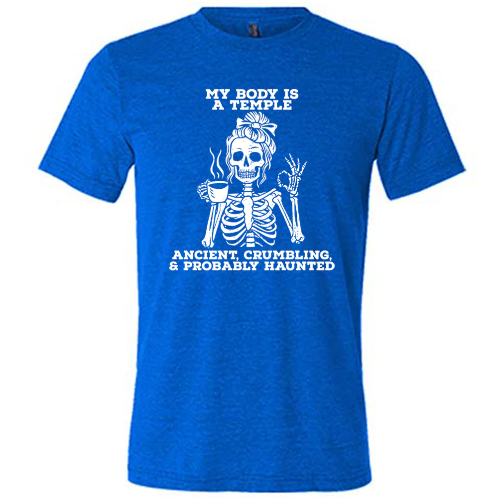 My Body Is a Temple Shirt Unisex - Image 3
