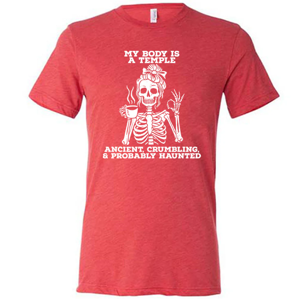 My Body Is a Temple Shirt Unisex - Image 5