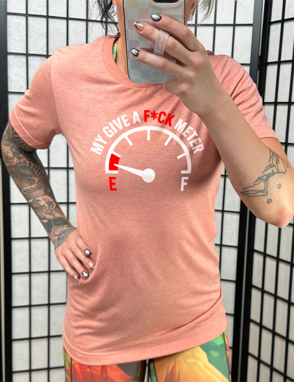 My Give A Fuck Meter Shirt Unisex - Image 11