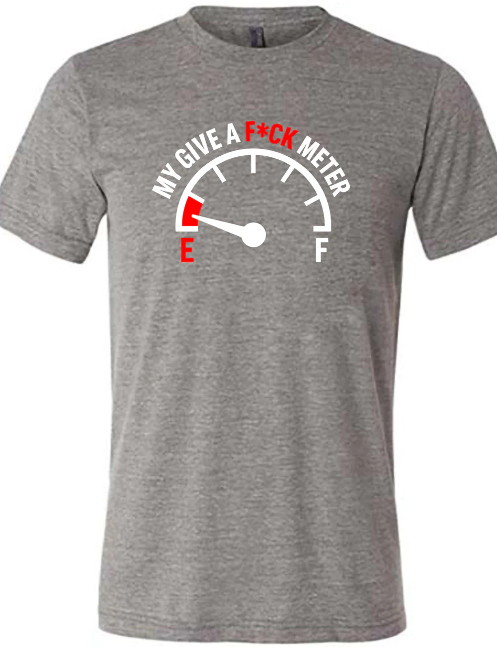 My Give A Fuck Meter Shirt Unisex - Image 7