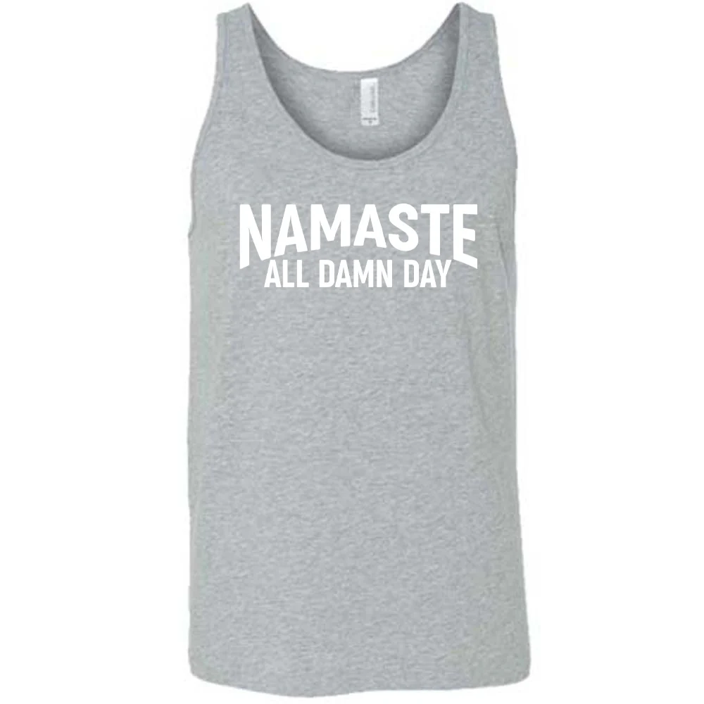Namaste All Damn Day Shirt Unisex - Image 8
