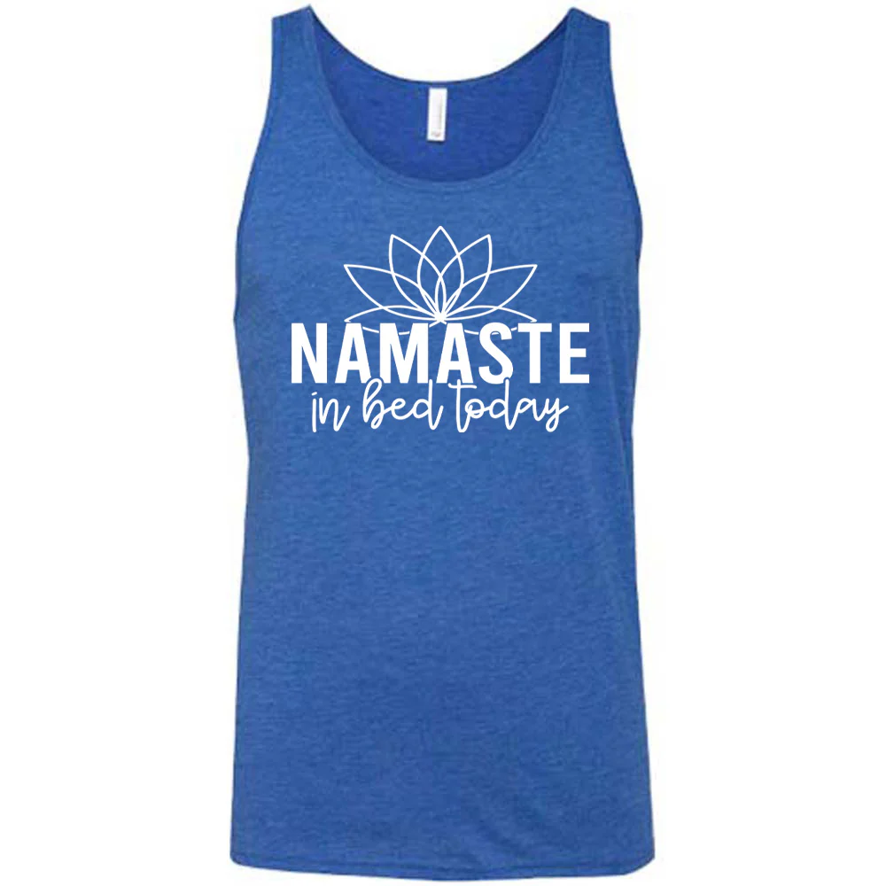 Namaste In Bed Today Shirt Unisex - Image 4