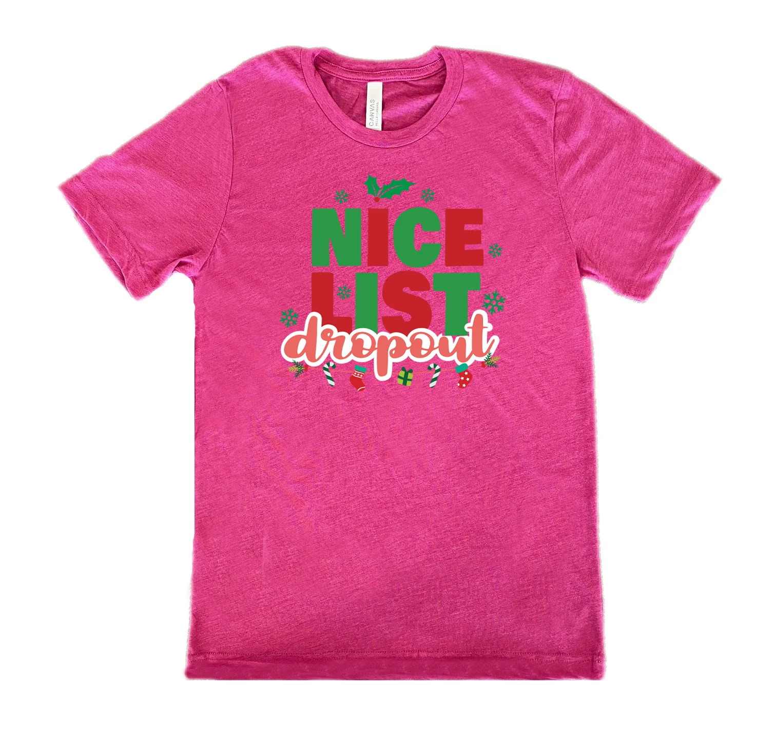 Nice List Dropout Shirt Unisex - Image 10