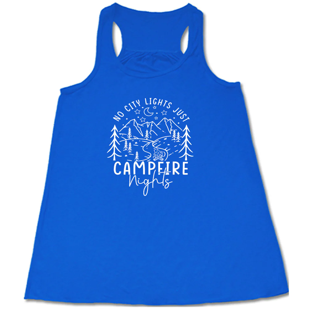 No City Lights Just Campfire Nights Shirt - Image 6