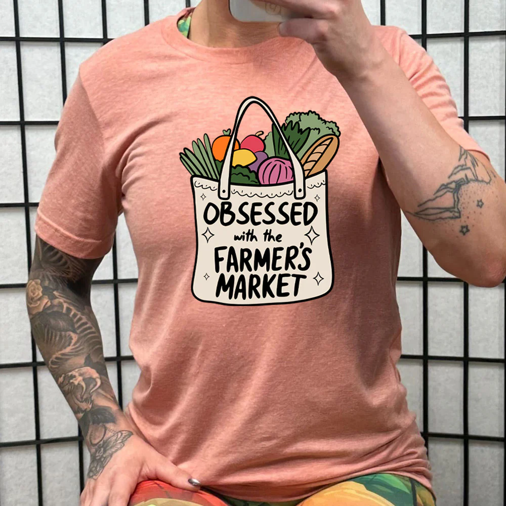 Obsessed With The Farmer's Market Shirt Unisex - Image 10
