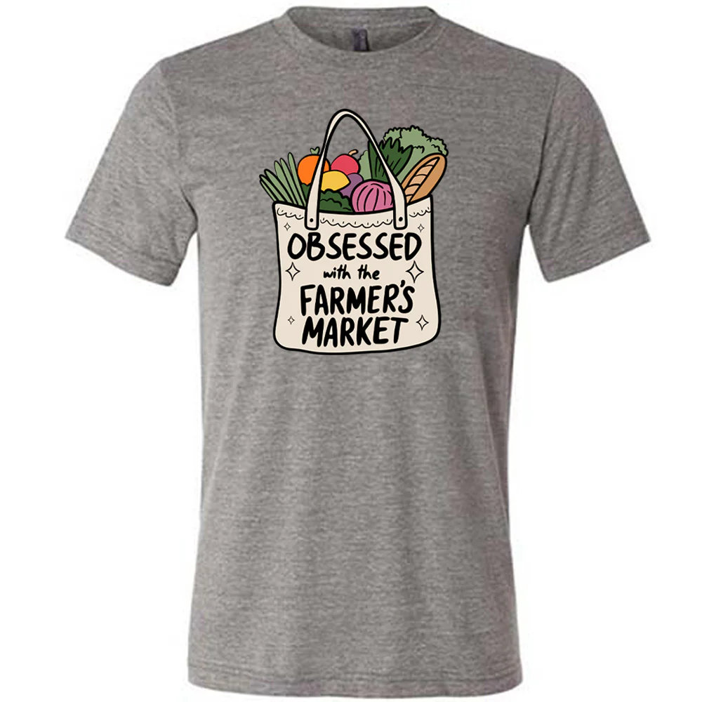 Obsessed With The Farmer's Market Shirt Unisex - Image 4