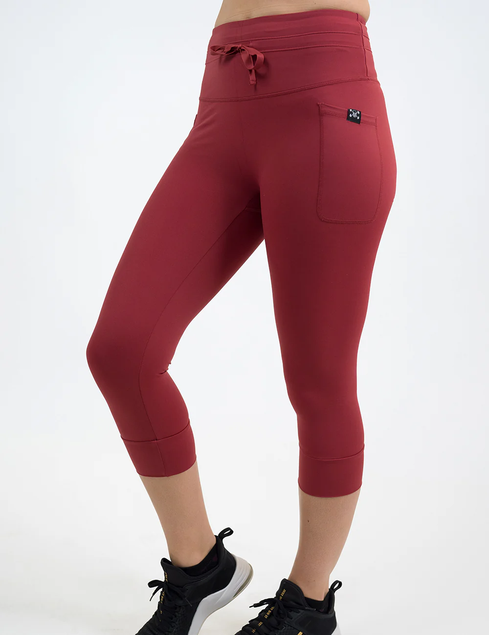 Omni Leggings | Garnet Red - Image 4