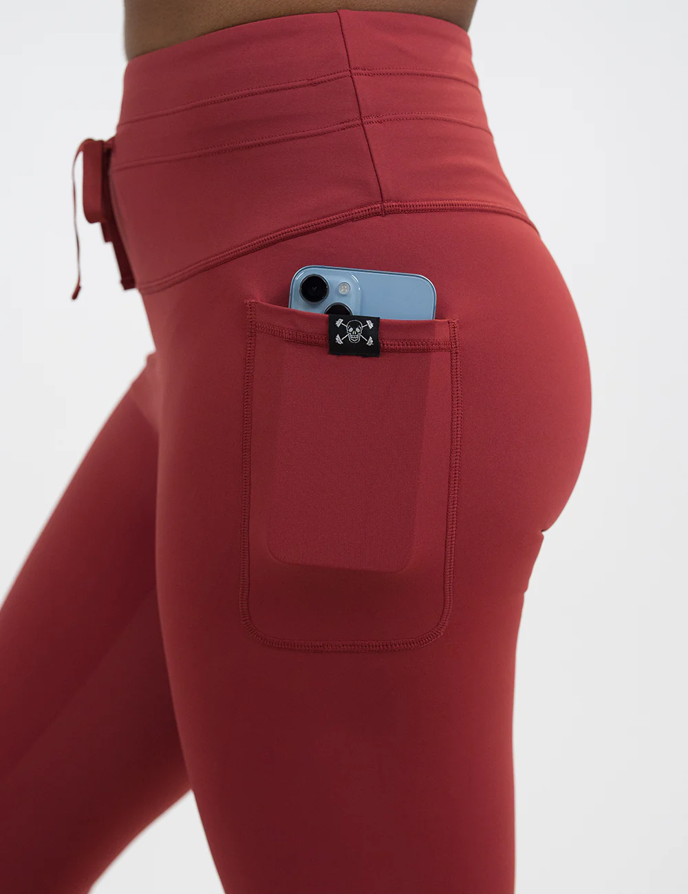 Omni Leggings | Garnet Red - Image 8