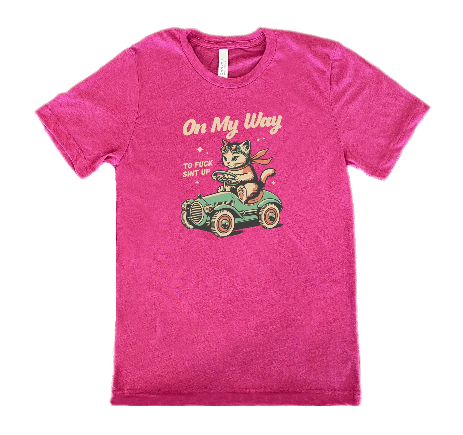 On My Way To Fuck Shit Up Shirt Unisex - Image 10