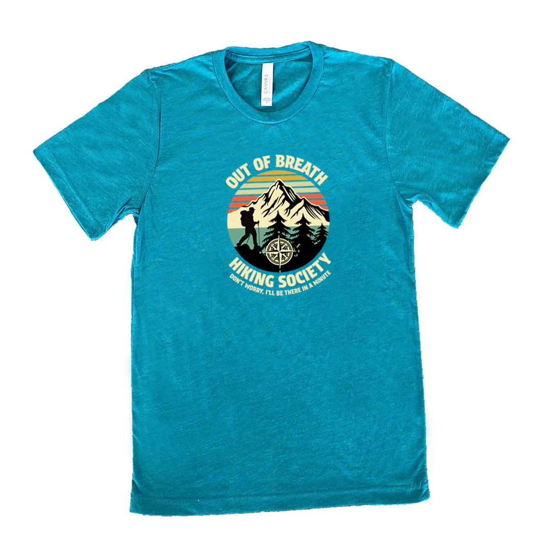 Out Of Breath Hiking Society Shirt Unisex - Image 11